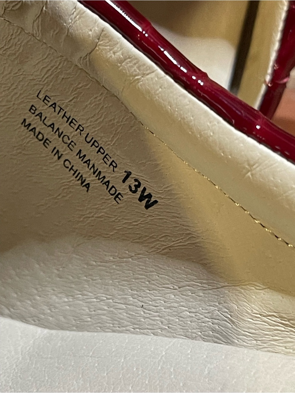 David Tate Deep Red Croc-Embossed Slip-On Clog - HQ Leather Upper Sz 13W - Picture 4 of 11